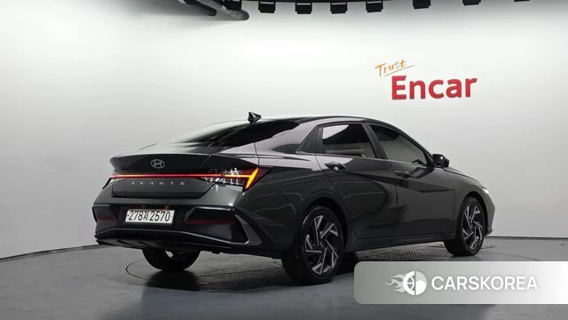 Hyundai The New Avante (CN7) 2023 Серый из Кореи