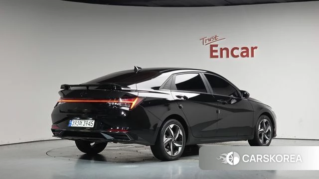 Hyundai Avante (CN7) 2022 Черный из Кореи