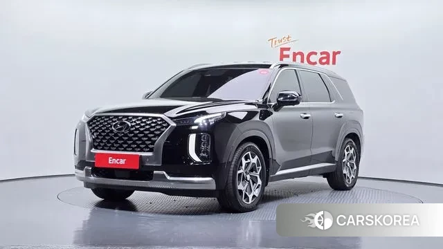 Hyundai Palisade 2021 Черный из Кореи
