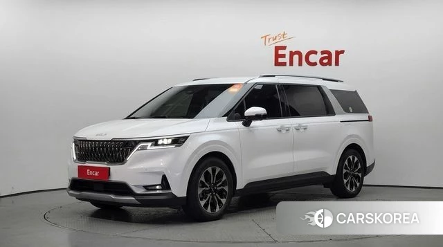 Kia Carnival 4th generation 2023 Белый из Кореи