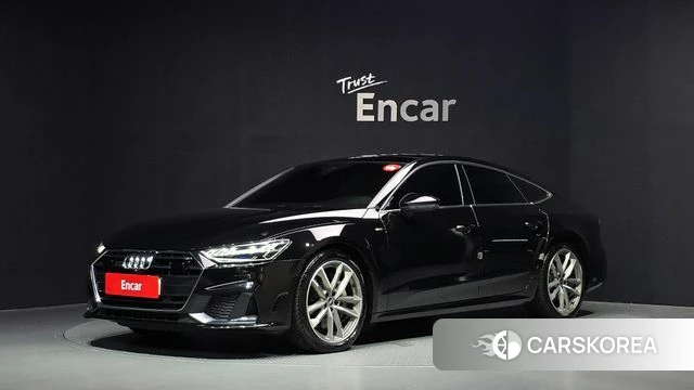 Audi A7 (4K) 2021 Черный из Кореи