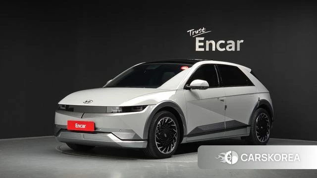 Hyundai Ionic 5 2021 Серебристо-серый из Кореи