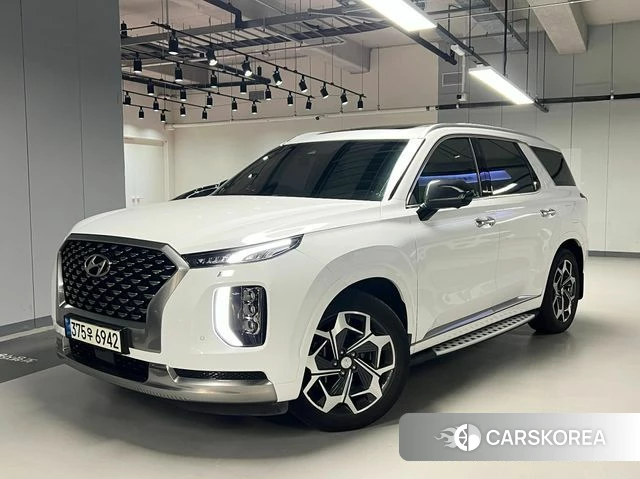 Hyundai Palisade 2021 Белый из Кореи
