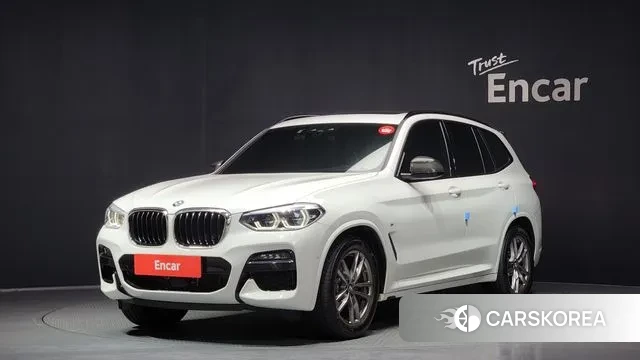 BMW X3 (G01) 2021 Белый из Кореи