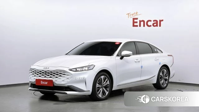 Kia K8 Hybrid 2023 Белый из Кореи