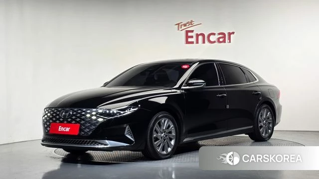 Hyundai The New Grandeur IG Hybrid 2020 Черный из Кореи