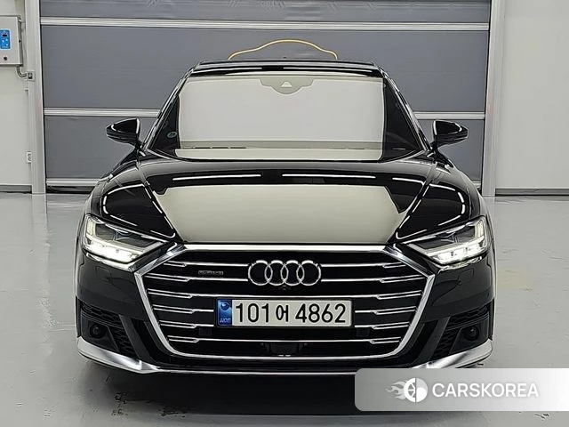Audi A8 (D5) 2021 Черный из Кореи