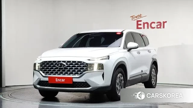 Hyundai The New Santa Fe 2021 Белый из Кореи