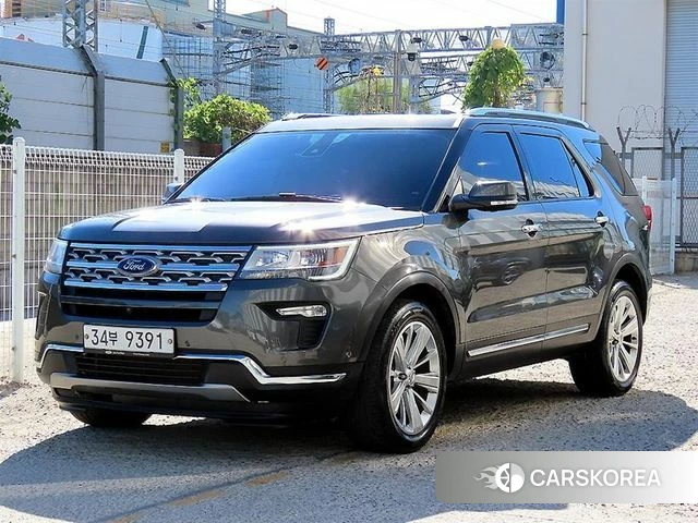 Ford Explorer 2018 Серый из Кореи