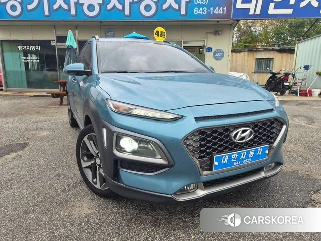 Hyundai Kona 2018 Синий из Кореи