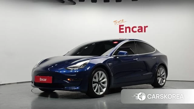 Tesla Model 3 2020 Синий из Кореи