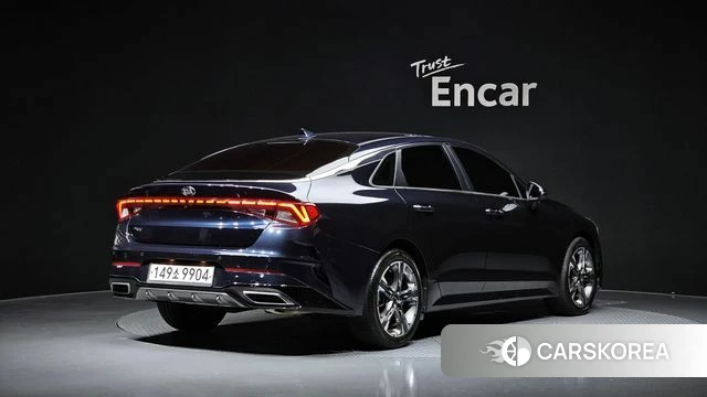 Kia K5 3rd generation 2020 Синий из Кореи
