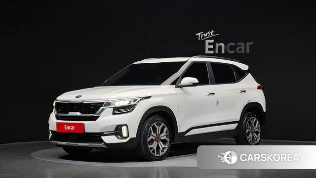 Kia Seltos 2021 Белый из Кореи