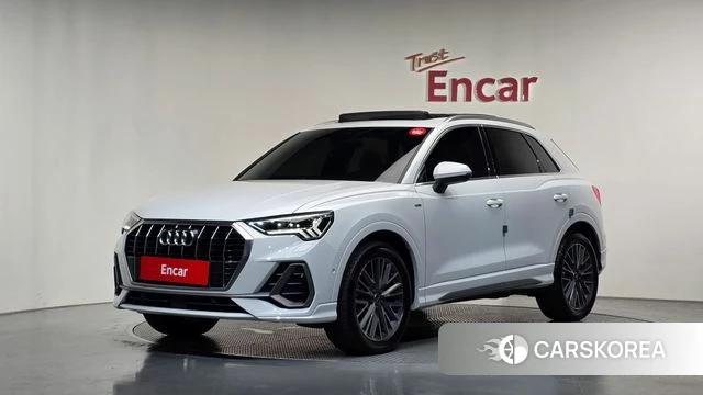 Audi Q3 (F3) 2022 Белый из Кореи