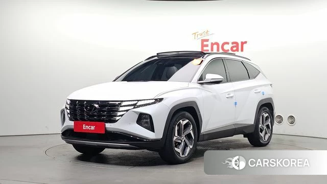 Hyundai Tucson (NX4) 2021 Белый из Кореи