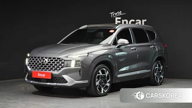 Hyundai The New Santa Fe 2020 Серый из Кореи