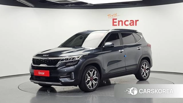 Kia Seltos 2021 Серый из Кореи
