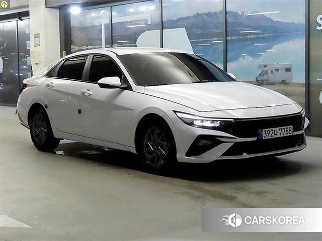 Hyundai The New Avante (CN7) 2025 Белый из Кореи