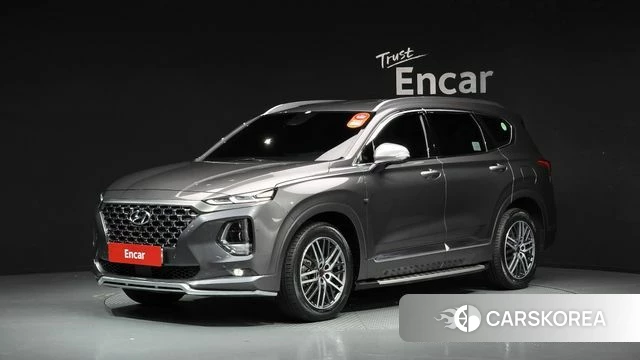 Hyundai Santa Fe TM 2019 Серый из Кореи