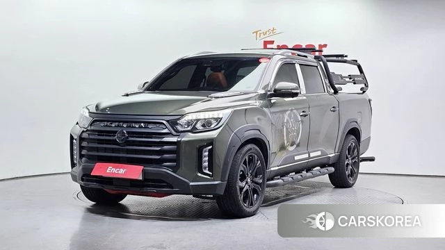 Ssangyong The New Rexton Sports Cannes 2022 Темно-зеленый из Кореи