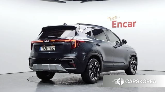 Kia The New Seltos 2022 Серый из Кореи