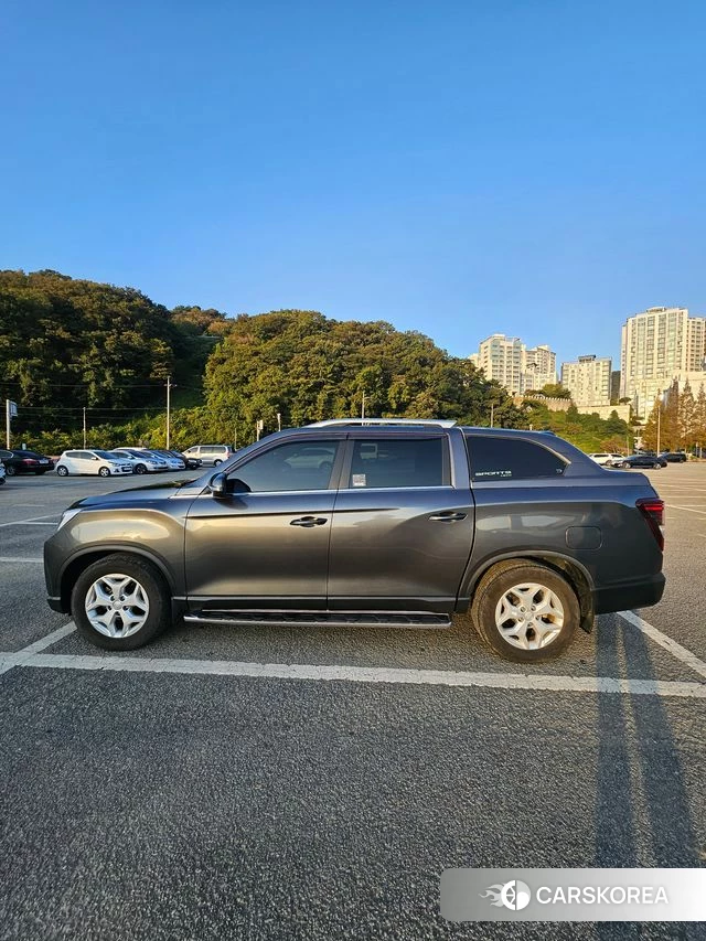 Ssangyong The New Rexton Sport 2022 Серый из Кореи
