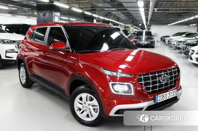 Hyundai Venue 2021 Красный из Кореи