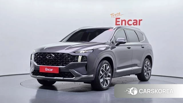 Hyundai The New Santa Fe 2021 Серый из Кореи