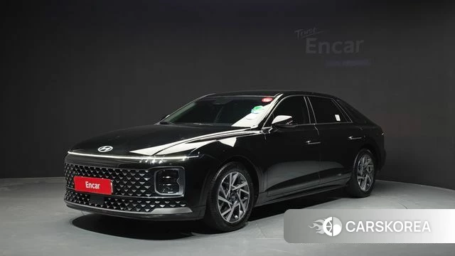 Hyundai Grandeur (GN7) 2023 Черный из Кореи