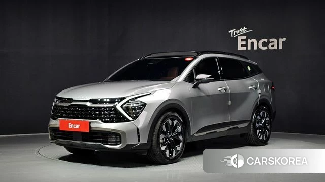 Kia Sportage 5th Generation 2022 Серебристо-серый из Кореи