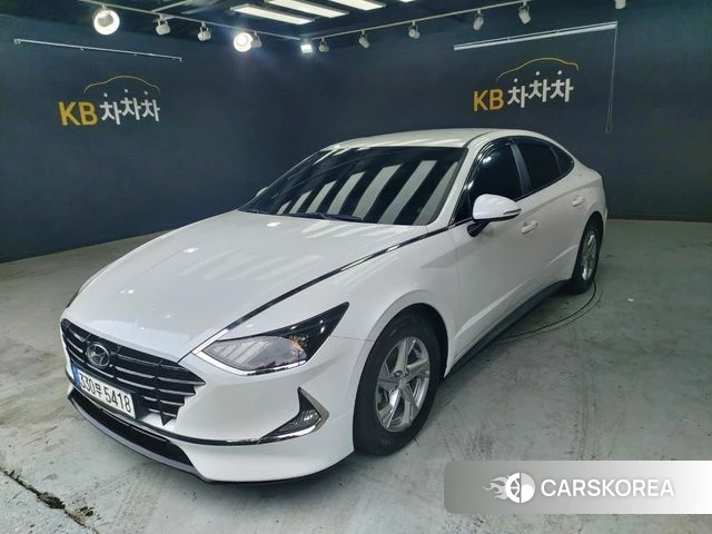 Hyundai Sonata (DN8) 2021 Белый из Кореи