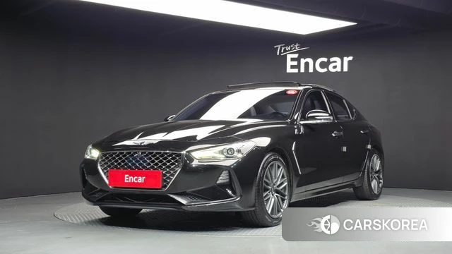 Genesis G70 2018 Черный из Кореи