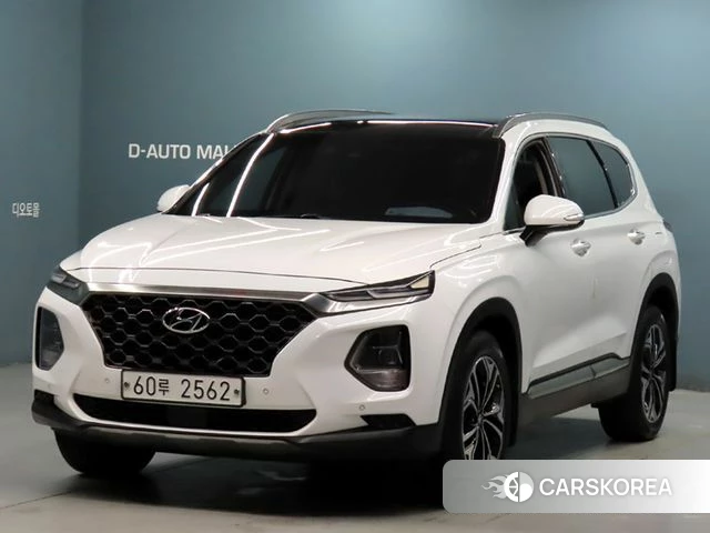 Hyundai Santa Fe TM 2018 Белый из Кореи