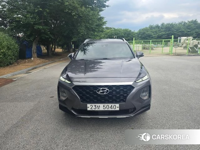 Hyundai Santa Fe TM 2018 Серый из Кореи