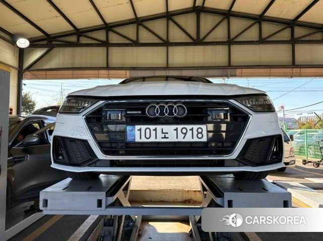 Audi A7 (4K) 2023 Белый из Кореи