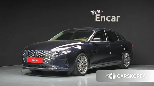 Hyundai The New Grandeur IG 2021 Синий из Кореи
