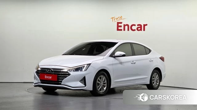 Hyundai The New Avante AD 2018 Белый из Кореи
