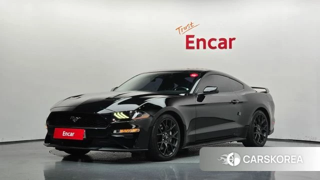 Ford Mustang 2020 Черный из Кореи