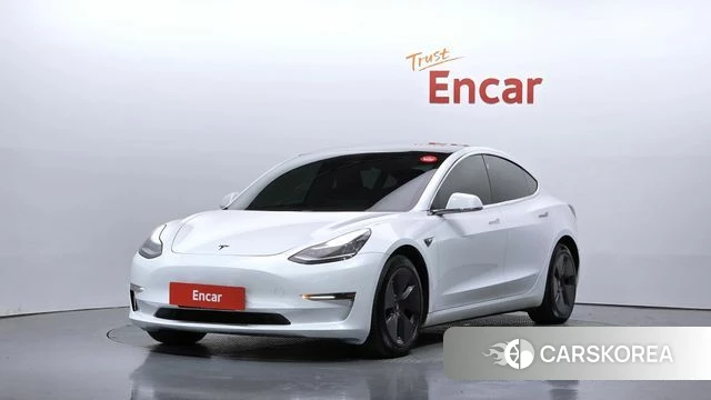 Tesla Model 3 2020 Белый из Кореи