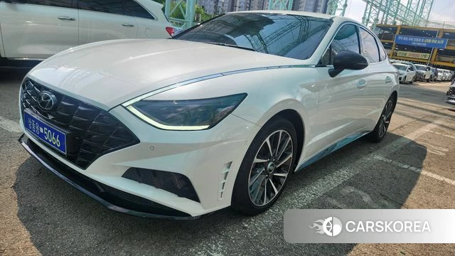 Hyundai Sonata (DN8) 2021 Белый из Кореи