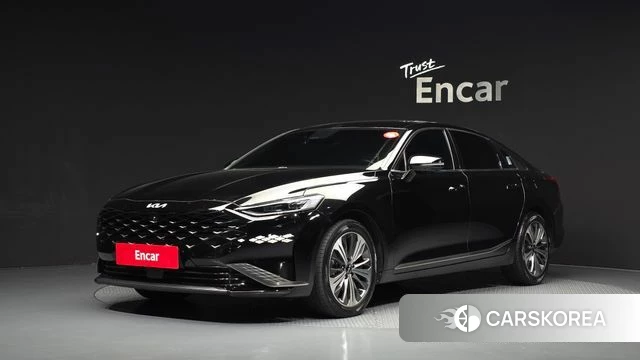 Kia K8 Hybrid 2021 Черный из Кореи