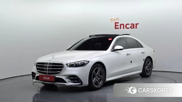 Mercedes-Benz S-Class W223 2022 Белый из Кореи
