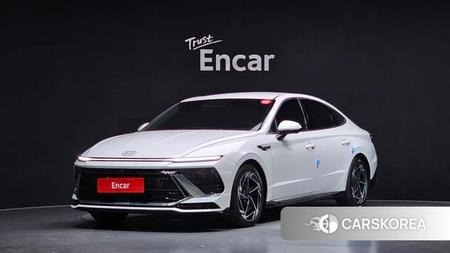 Hyundai Sonata D Edge (DN8) 2024 Белый из Кореи