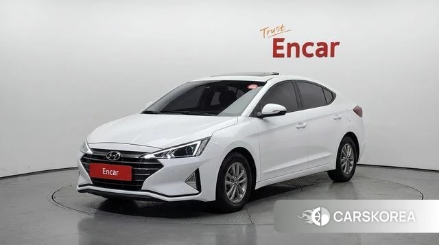 Hyundai The New Avante AD 2019 Белый из Кореи