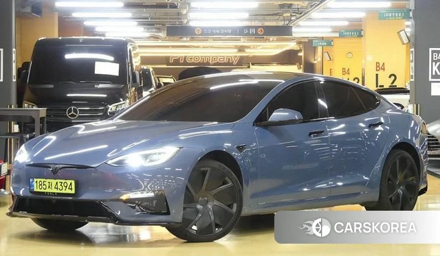 Tesla Model S 2026 Синий из Кореи