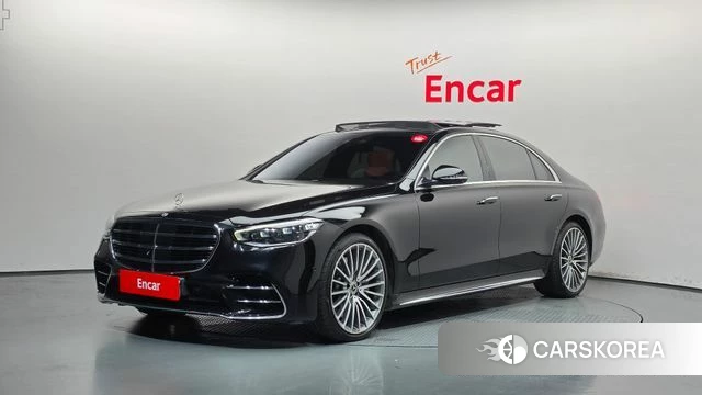 Mercedes-Benz S-Class W223 2023 Черный из Кореи