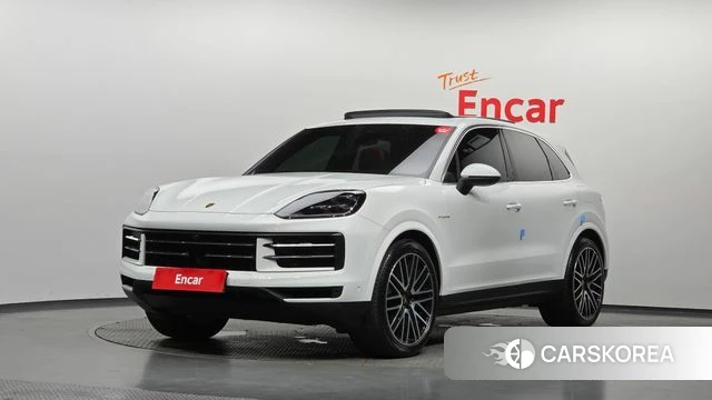 Porsche Cayenne (PO536) 2024 Белый из Кореи