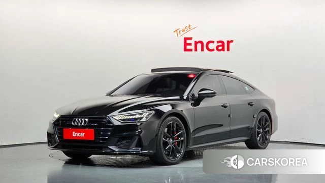 Audi A7 (4K) 2020 Черный из Кореи