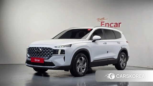 Hyundai The New Santa Fe 2021 Белый из Кореи