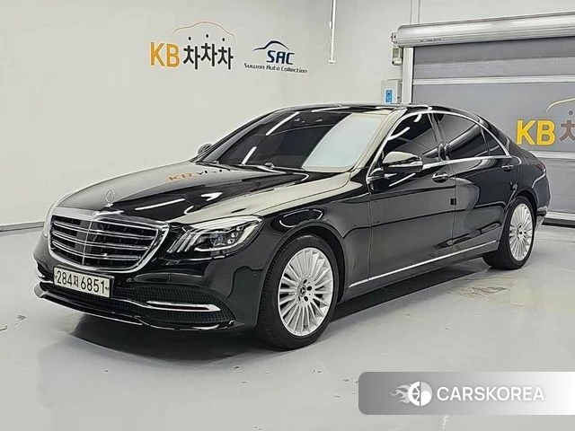 Mercedes-Benz S-Class W222 2019 Черный из Кореи